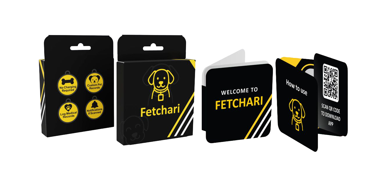 Fetchari Pet Tag